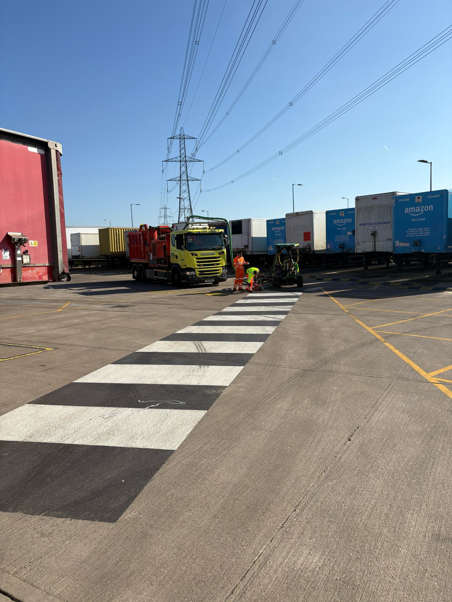 Line Mark Removal | Coupe Road Markings