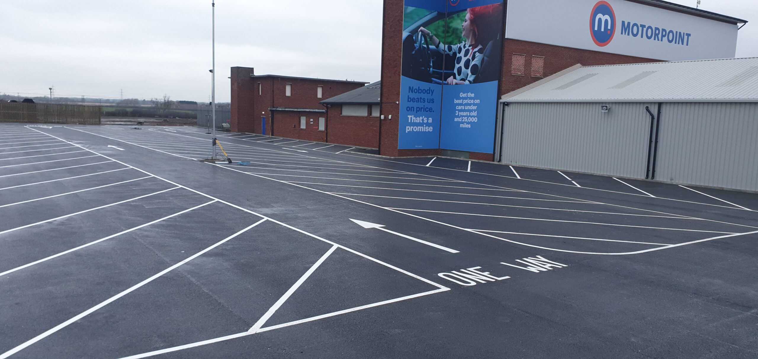 Coupe Road Markings Road Surface Retexturing
